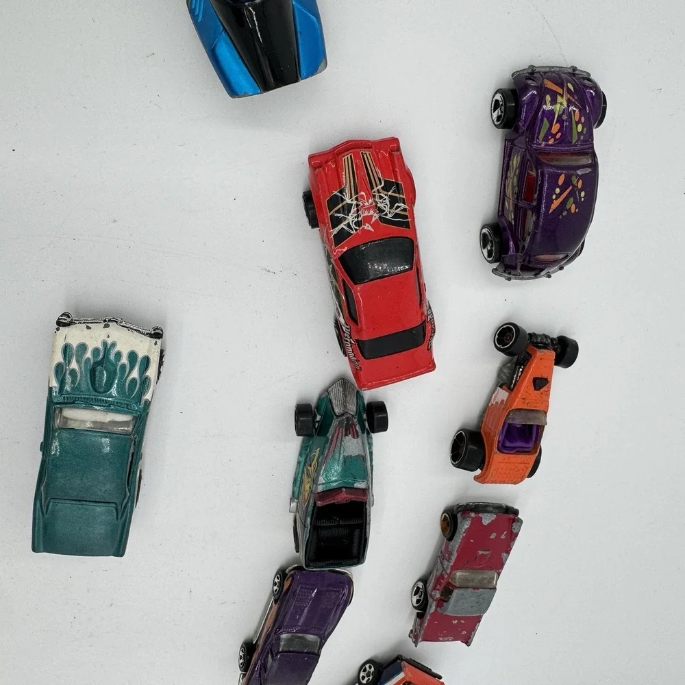 Vintage Hot Wheels Diecast‎ Car Lot Of 9 Mattel 1970s 1980s 1990s Toy Cars
